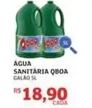 Assaí Atacadista Qboa - água sanitária oferta