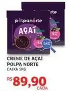 Assaí Atacadista Creme de açaí polpa norte oferta