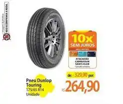 Atacadão Dunlop - pneu touring oferta