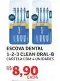 Assaí Atacadista Clean - escova dental 1-2-3 oferta