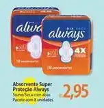 Atacadão Always - absorvente super proteção oferta