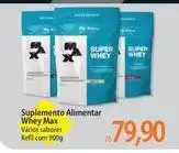Atacadão Super - suplemento alimentar whey max oferta