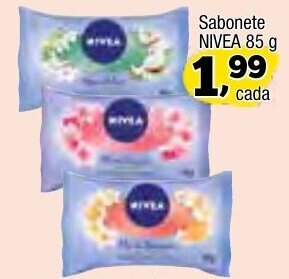 Amarelinha supermercados Sabonete Nivea 85g oferta