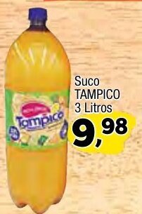 Amarelinha supermercados Suco Tampico 3L oferta