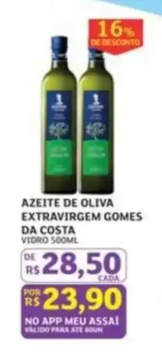 Assaí Atacadista AZEITE DE OLIVA EXTRAVIRGEM GOMES DA COSTA oferta