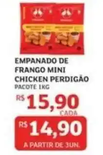 Assaí Atacadista Empanado de Frango Mini Chicken Perdigão oferta
