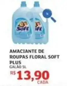 Assaí Atacadista AMACIANTE DE ROUPAS FLORAL SOFT PLUS oferta