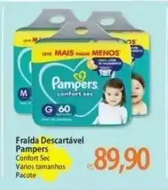 Assaí Atacadista Fralda Descartável Pampers oferta