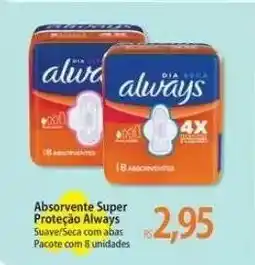 Assaí Atacadista Absorvente Super Proteção Always oferta
