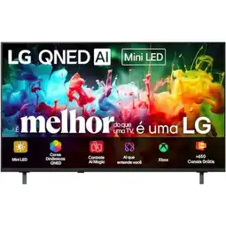 Benoit Smart TV LG QNED70 65 Mini LED Alpha 7 AI Processor 4K Gen9 Compatível com Apple Airplay oferta