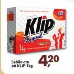Supermercados Nori Sabao em po Klip 1kg oferta