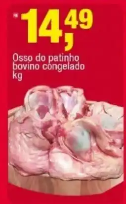 Frangolândia Osso do patinho bovino congelado oferta