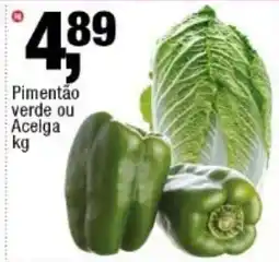 Frangolândia Pimentão verde ou Acelga oferta