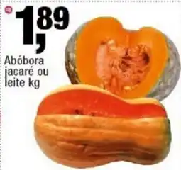 Frangolândia Abóbora jacaré ou leite oferta