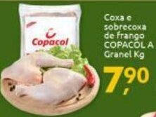 Supermercados Nori Coxa e Sobrecoxa de frango Copacol a granel 1kg oferta