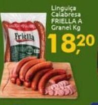 Supermercados Nori Linguica calabresa Friella a granel 1kg oferta