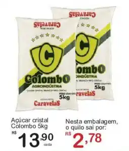 Giga Atacado Açucar cristal colombo oferta
