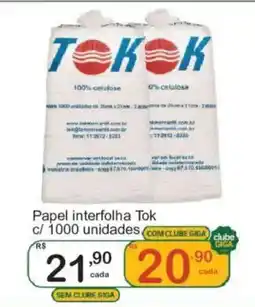 Giga Atacado Papel interfolha tok oferta
