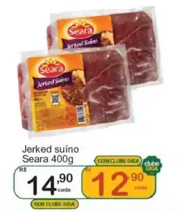 Giga Atacado Jerked suíno Seara oferta