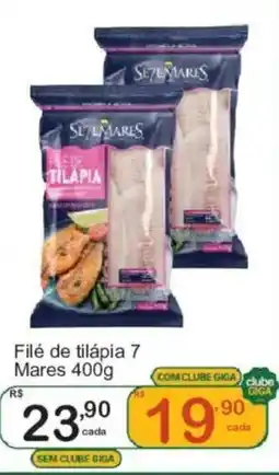 Giga Atacado Filé de tilápia 7 mares oferta