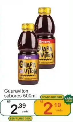 Giga Atacado Guaraviton sabores oferta