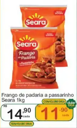 Giga Atacado Frango de padaria a passarinho oferta
