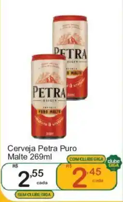 Giga Atacado Cerveja Petra Puro Malte oferta