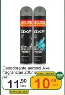 Giga Atacado Desodorante aerosol Axe fragrâncias oferta