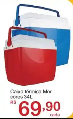 Giga Atacado Caixa térmica Mor cores oferta