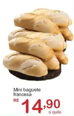 Giga Atacado Mini baguete francesa oferta