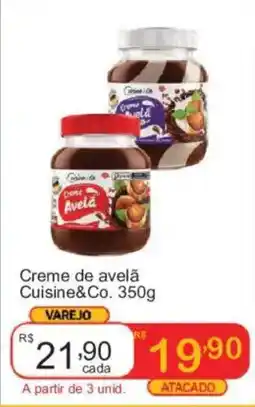Giga Atacado Creme de avelã Cuisine&Co oferta