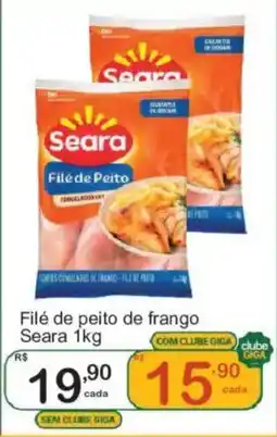 Giga Atacado Filé de peito de frango oferta