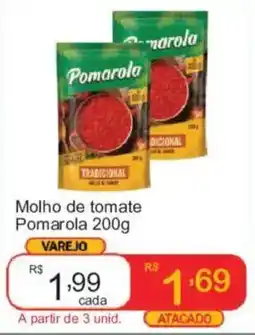 Giga Atacado molho de tomate pomarola oferta