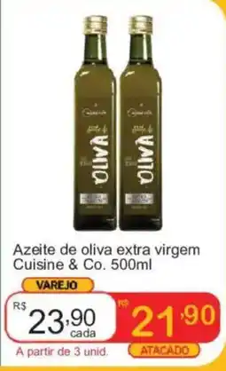 Giga Atacado Azeite de oliva extra virgem cuisine & co. oferta