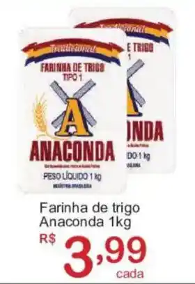 Farinha de trigo Anaconda