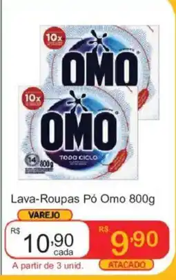 Giga Atacado Lava-Roupas Pó Omo oferta