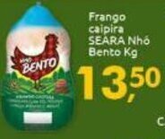 Supermercados Nori Frango Caipira Seara Nho Bento 1kg oferta