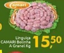 Supermercados Nori Linguica Camari Bolinha a granel 1kg oferta