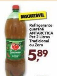 Refrigerante Guarana Antarctica pet 2L Tradicional ou Zero
