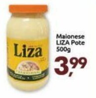 Supermercados Nori Maionese Liza pote 500g oferta