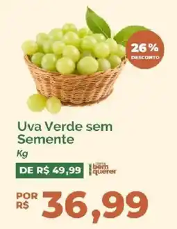 Oba Hortifruti Uva Verde sem Semente oferta