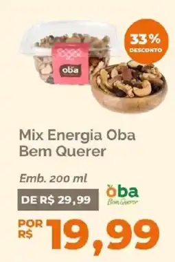 Oba Hortifruti Mix Energia Oba Bem Querer oferta