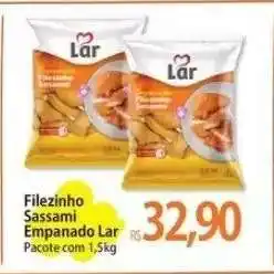 Atacadão Filezinho Sassami Empanado Lar oferta