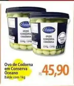 Atacadão Ovo de Codorna em Conserva Oceano oferta