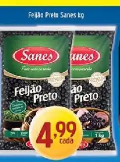 Supermercados Guanabara Feijão Preto Sanes kg oferta