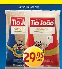 Supermercados Guanabara Arroz Tio João 5kg oferta
