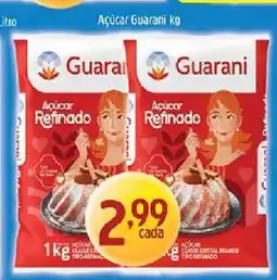 Supermercados Guanabara Açúcar Guarani kg oferta