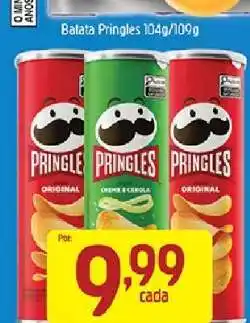 Supermercados Guanabara Batata Pringles oferta