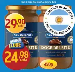 Supermercados Guanabara Doce de Leite Argentino San Ignacio 450g oferta