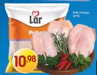 Supermercados Guanabara Peito de Frango Lar kg oferta